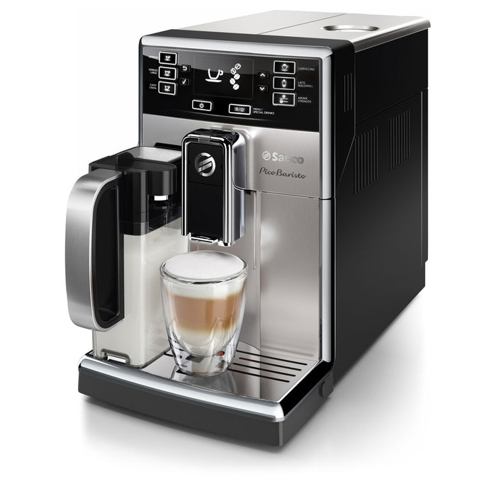 Saeco HD8927/47 Picobaristo Super-Automatic Espresso Machine With Carafe