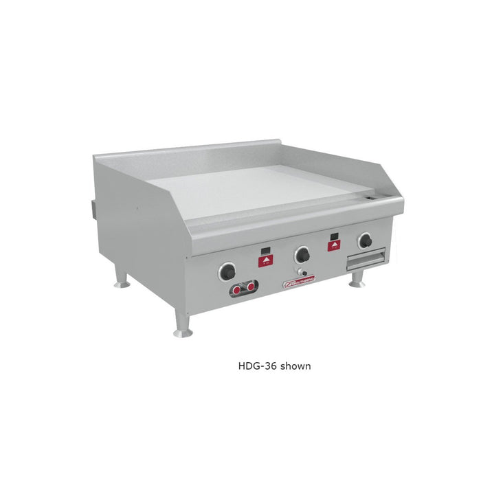 Southbend HDG-48 48" Gas Griddle With Thermostatic Control - 120,000 BTU