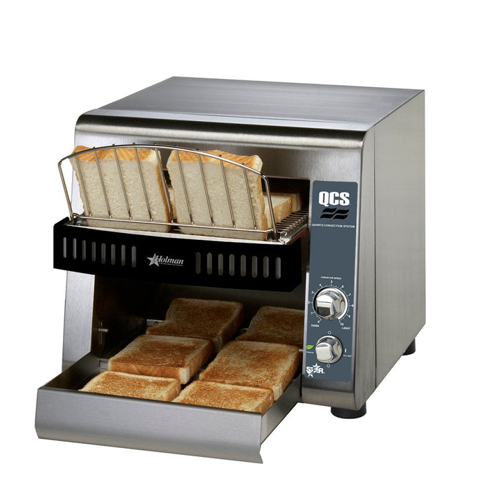 Star QCS1-350 10" Conveyor Toaster with 1.5" Opening - 350 Slices Per Hour, 120V