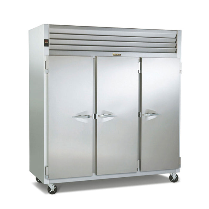 Traulsen G30010 76" G-Series Solid 3-Door Reach-In Refrigerator