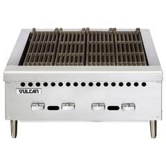 Vulcan VCRB25 Restaurant Series 25” Radiant Gas Charbroiler - 58,000 BTU