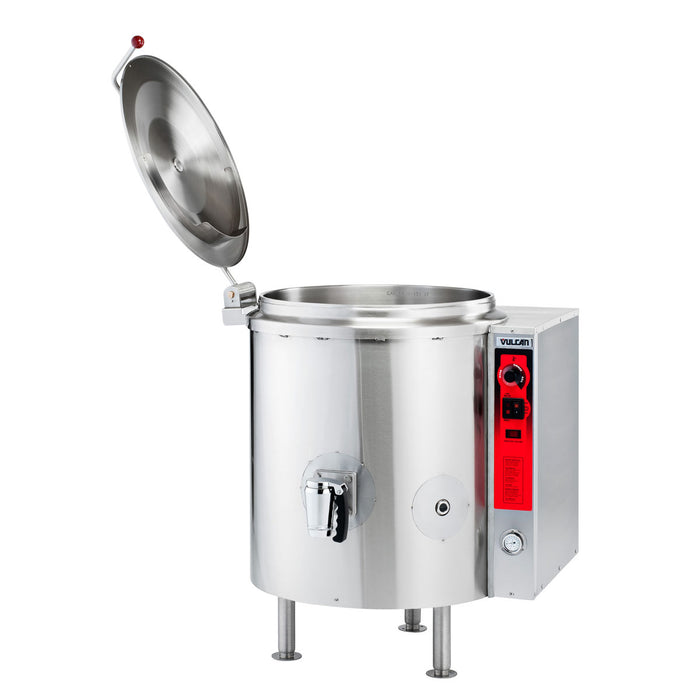 Vulcan K40GL 40-Gallon Stationary Gas Steam Jacketed Kettle - 100,000 BTU