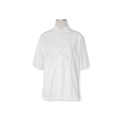 Spirito BodyGuard-White Short Sleeve Chef Coat White - CI21809SS