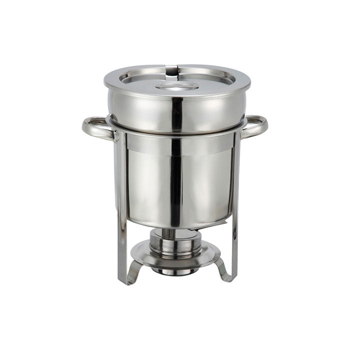 Winco 207 7 Qt. Stainless Steel Soup Warmer