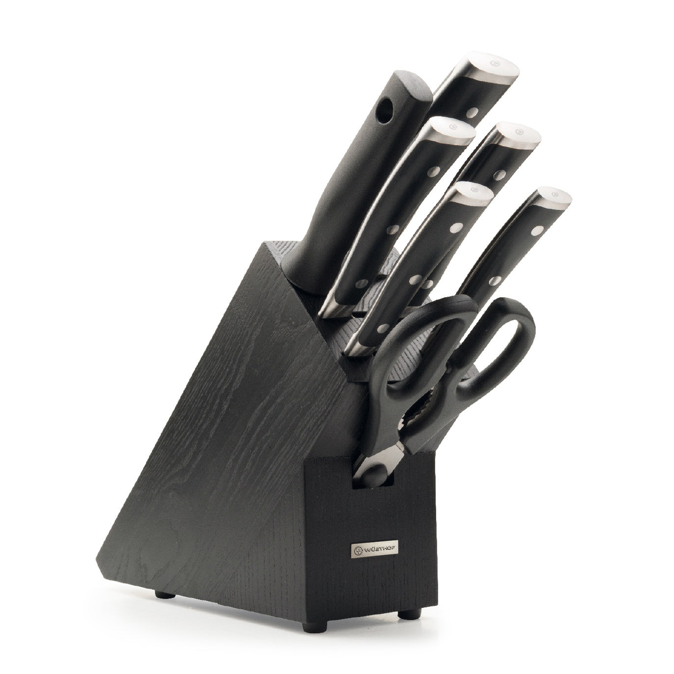 Wusthof Classic Ikon 8Piece Knife Block Set 1090370703 — Nella Online
